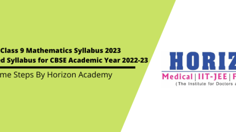 CBSE Class 9 Mathematics Syllabus 2023 l Best Neet & IIT Coaching In East Delhi